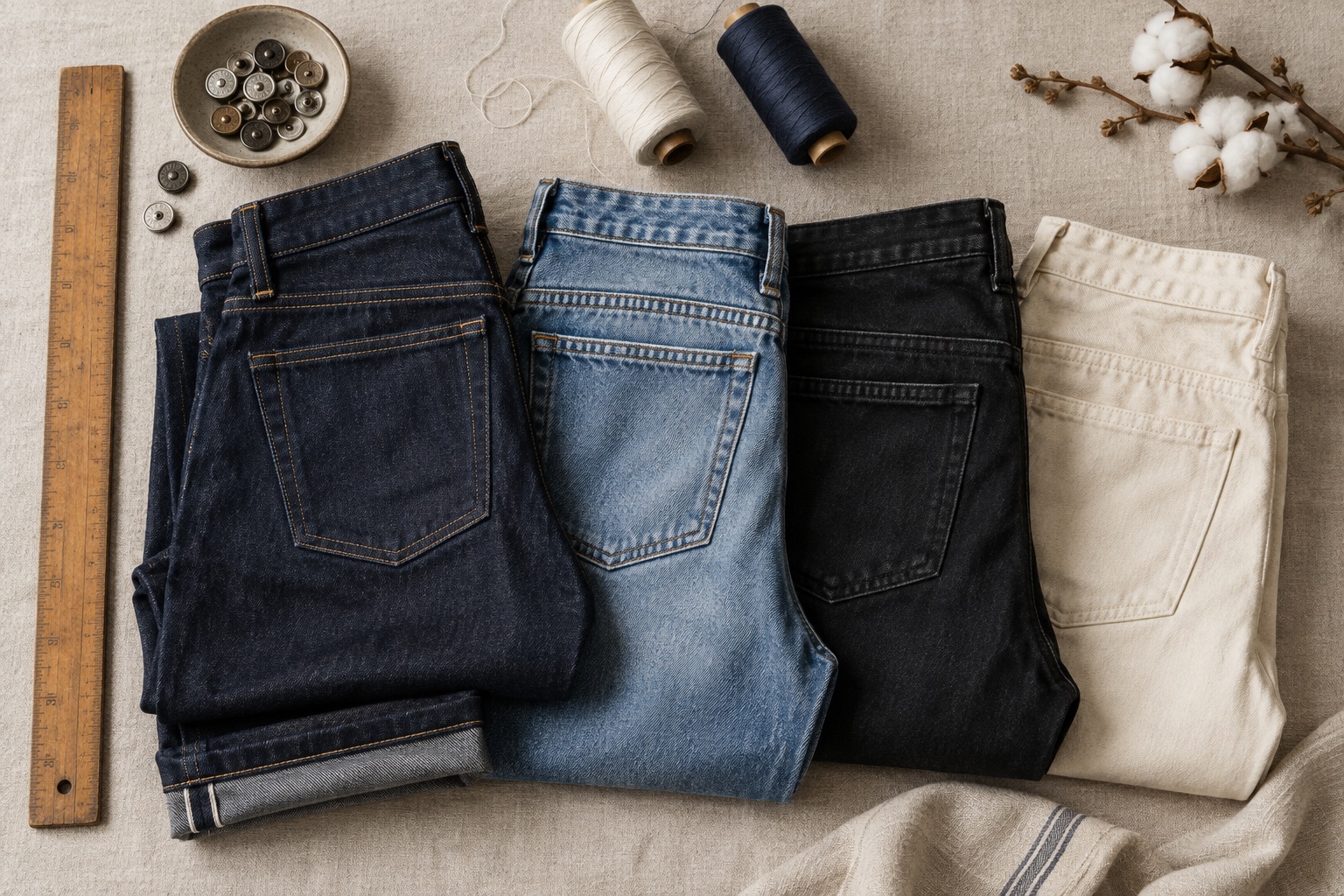 Von Raw bis Stonewashed: Waschungen verstehen